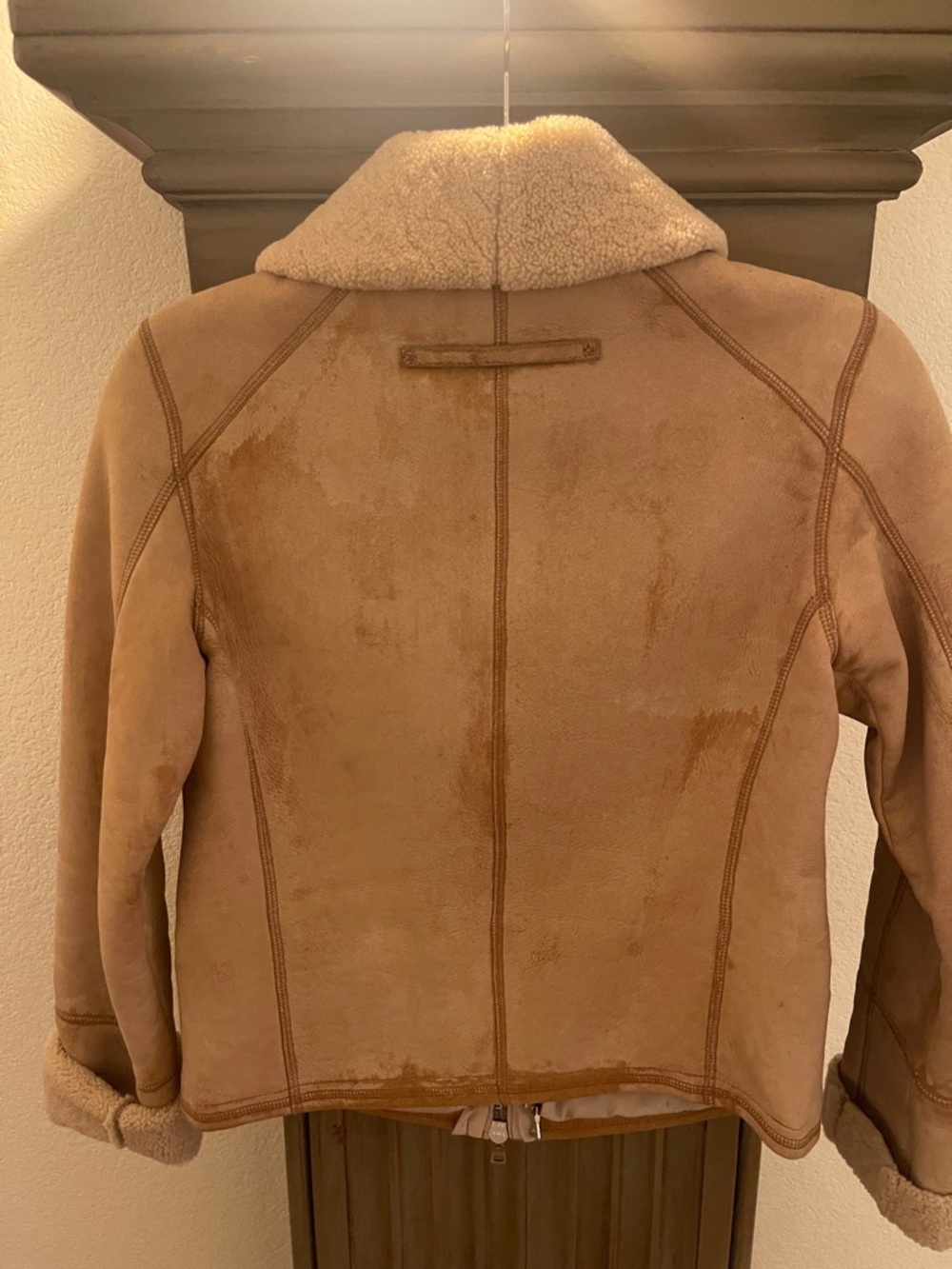 Prada Leather & Shearling Jacket - Picture 4 of 9